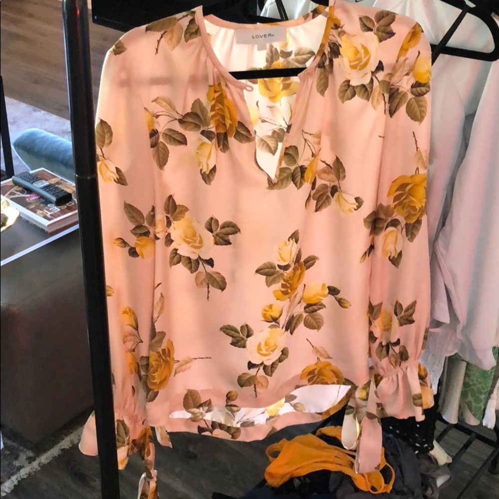 Lover silk shirt
